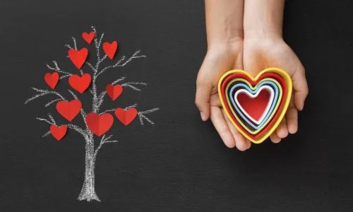 top-view-world-heart-day-concept-scaled